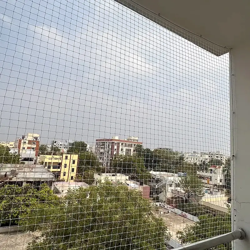 Balcony Safety Nets installation in Mysuru, photo 3