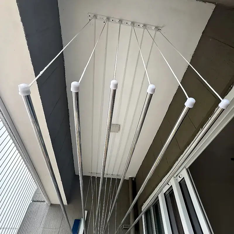 Cloth Drying Hangers installation in Mysuru, photo 6
