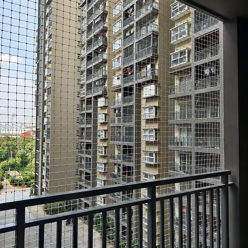 Balcony safety net installation in Mysuru